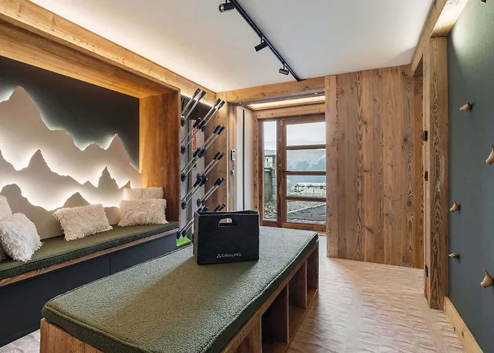 Familial Contemporain A 1850 Avec Piscine, Sauna Et Terrasse - Fr-1-564-162 Dağ evi Courchevel